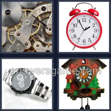 4 Pics 1 Word 9 Letters TIMEPIECE
