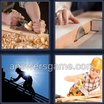 4 Pics 1 Word 9 Letters CARPENTER