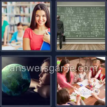 4 Pics 1 Word 9 Letters EDUCATION