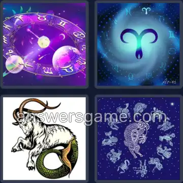 4 Pics 1 Word 9 Letters HOROSCOPE