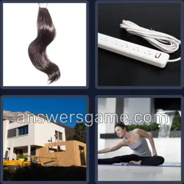 4 Pics 1 Word 9 Letters EXTENSION