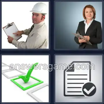 4 Pics 1 Word 9 Letters CHECKLIST