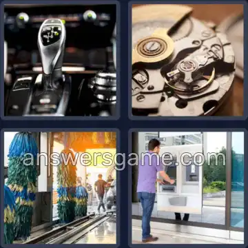 4 Pics 1 Word 9 Letters AUTOMATIC