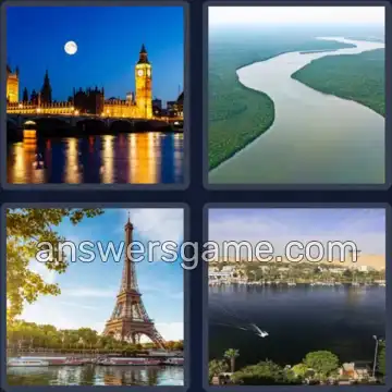 4 Fotos 1 Palabra 3 letras RIO