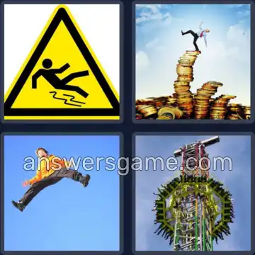 4 Fotos 1 Palabra 4 letras CAER