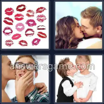 4 Fotos 1 Palabra 4 letras BESO