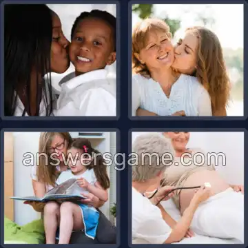 4 Fotos 1 Palabra 4 letras MAMA