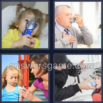 4 Fotos 1 Palabra 4 letras ASMA