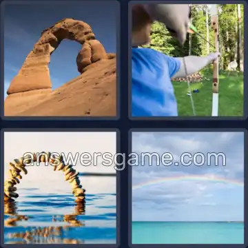 4 Fotos 1 Palabra 4 letras ARCO