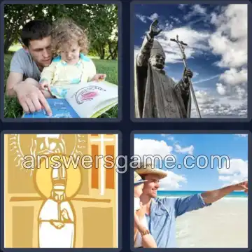 4 Fotos 1 Palabra 4 letras PAPA