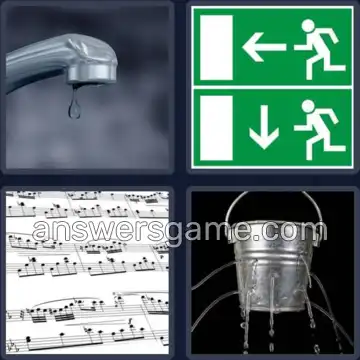 4 Fotos 1 Palabra 4 letras FUGA