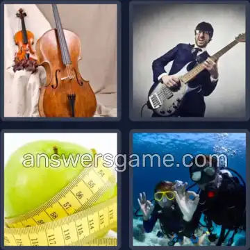 4 Fotos 1 Palabra 4 letras BAJO