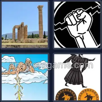 4 Fotos 1 Palabra 4 letras ZEUS