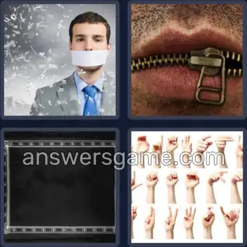 4 Fotos 1 Palabra 4 letras MUDO