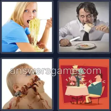 4 Fotos 1 Palabra 4 letras GULA