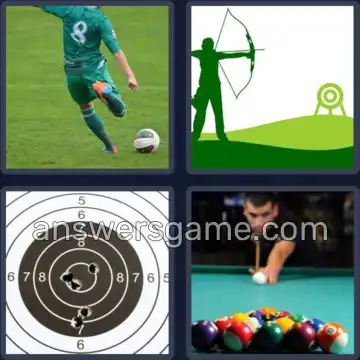 4 Fotos 1 Palabra 4 letras TIRO