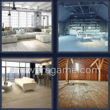 4 Fotos 1 Palabra 4 letras LOFT