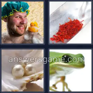 4 Fotos 1 Palabra 4 letras RARO