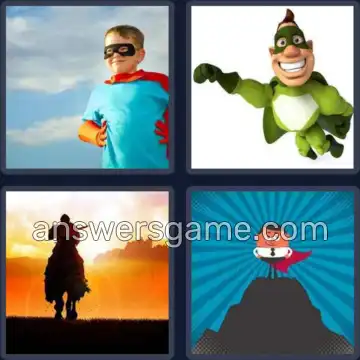 4 Fotos 1 Palabra 5 letras HEROE