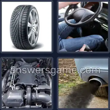 4 Fotos 1 Palabra 5 letras COCHE