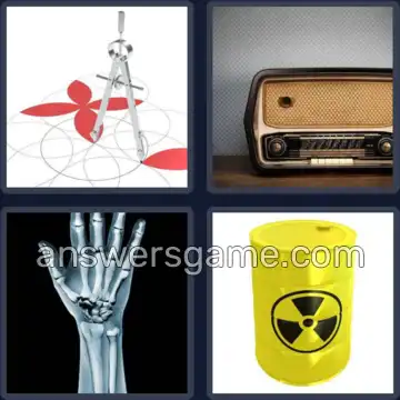 4 Fotos 1 Palabra 5 letras RADIO