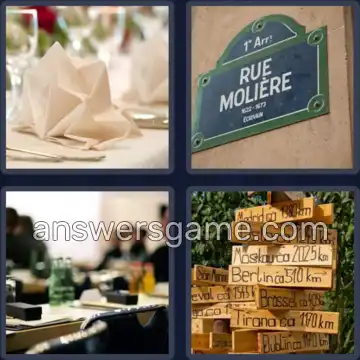 4 Fotos 1 Palabra 5 letras LUGAR