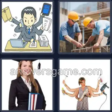 4 Fotos 1 Palabra 5 letras CAPAZ