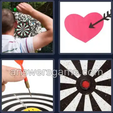 4 Fotos 1 Palabra 5 letras DARDO