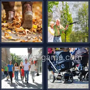 4 Fotos 1 Palabra 5 letras PASEO