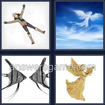 4 Fotos 1 Palabra 5 letras ANGEL
