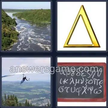 4 Fotos 1 Palabra 5 letras DELTA