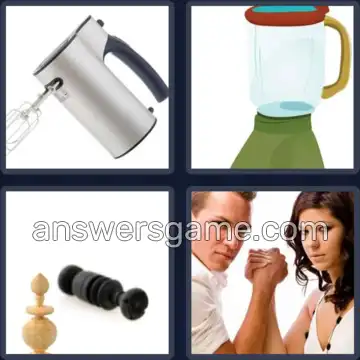 4 Fotos 1 Palabra 5 letras BATIR