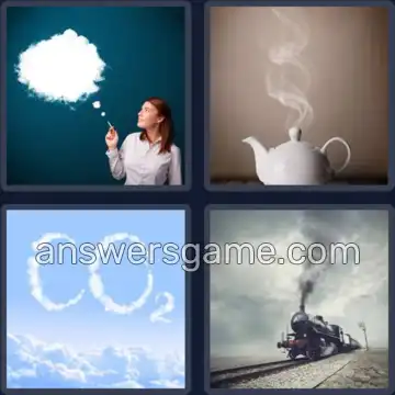 4 Fotos 1 Palabra 5 letras VAPOR