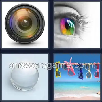 4 Fotos 1 Palabra 5 letras LENTE