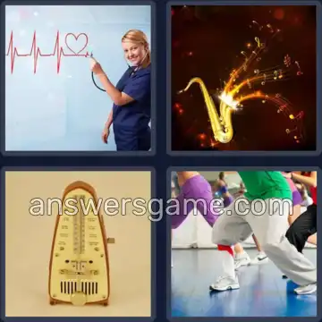 4 Fotos 1 Palabra 5 letras RITMO