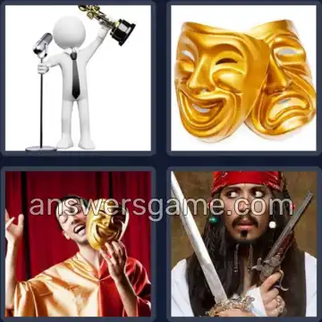 4 Fotos 1 Palabra 5 letras ACTOR