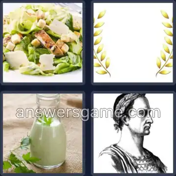 4 Fotos 1 Palabra 5 letras CESAR