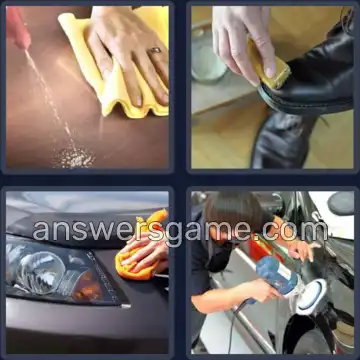 4 Fotos 1 Palabra 5 letras PULIR