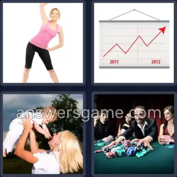 4 Fotos 1 Palabra 5 letras SUBIR