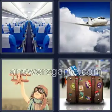 4 Fotos 1 Palabra 5 letras AVION