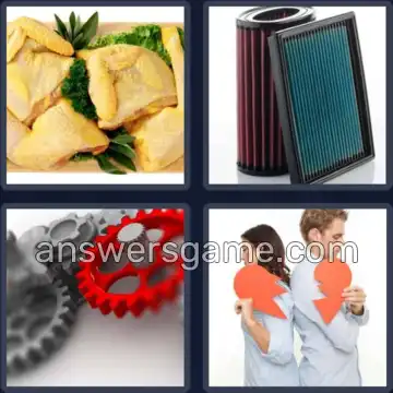 4 Fotos 1 Palabra 5 letras PARTE