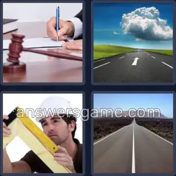 4 Fotos 1 Palabra 5 letras RECTO