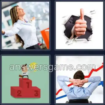 4 Fotos 1 Palabra 5 letras EXITO