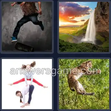 4 Fotos 1 Palabra 5 letras SALTO