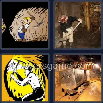 4 Fotos 1 Palabra 5 letras MINAR