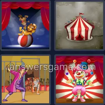 4 Fotos 1 Palabra 5 letras CIRCO