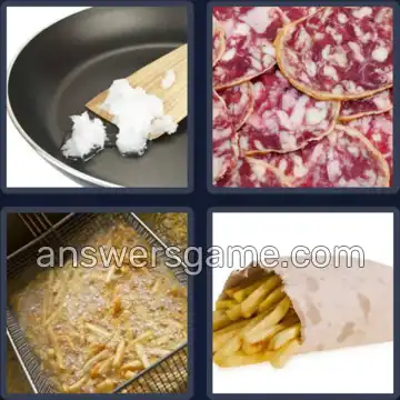 4 Fotos 1 Palabra 5 letras GRASA