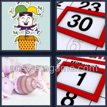 4 Fotos 1 Palabra 5 letras ABRIL