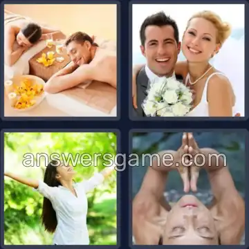 4 Fotos 1 Palabra 5 letras DICHA