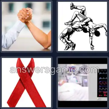 4 Fotos 1 Palabra 5 letras LUCHA